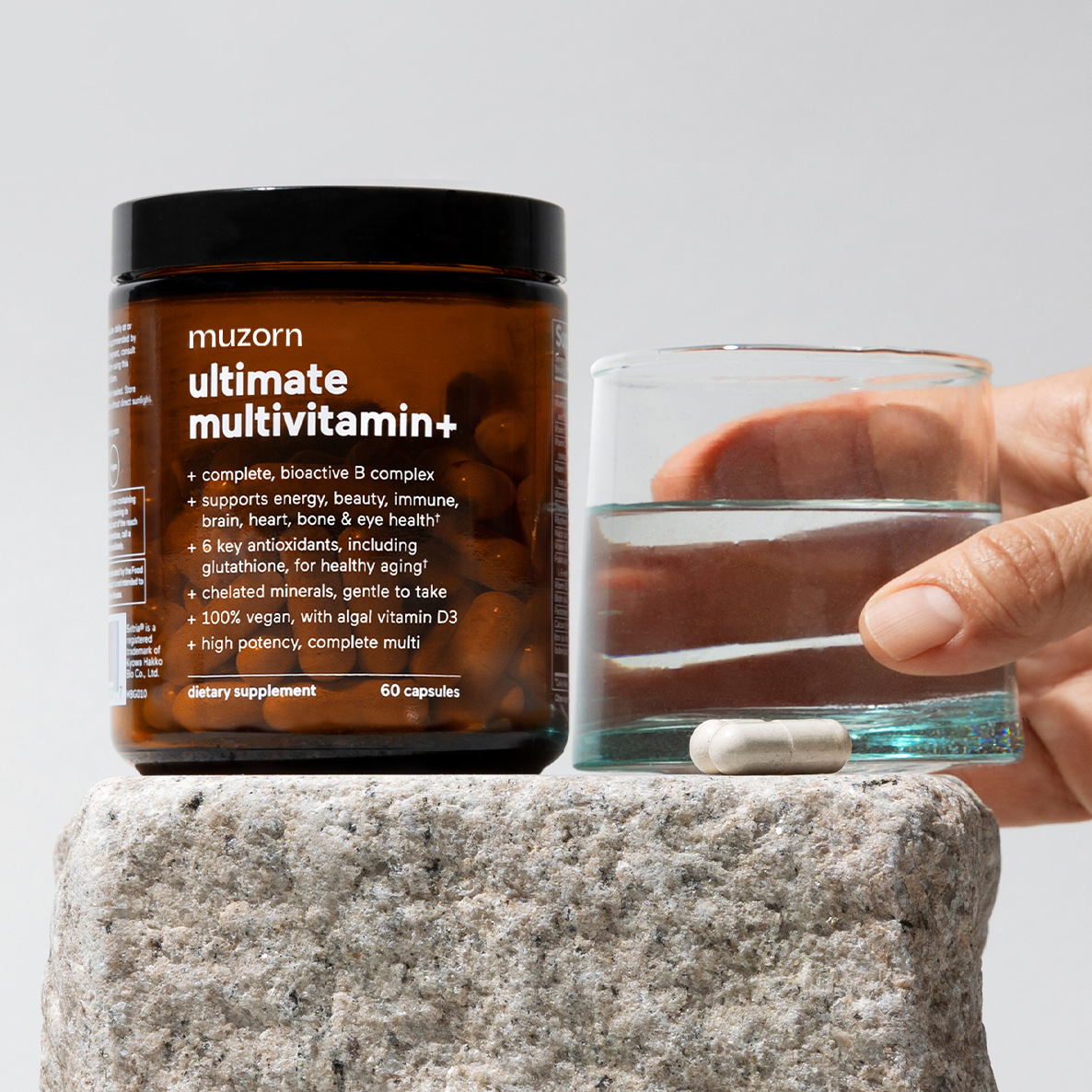 MUZORN ultimate multivitamin+ with hair growth, nails & skin support