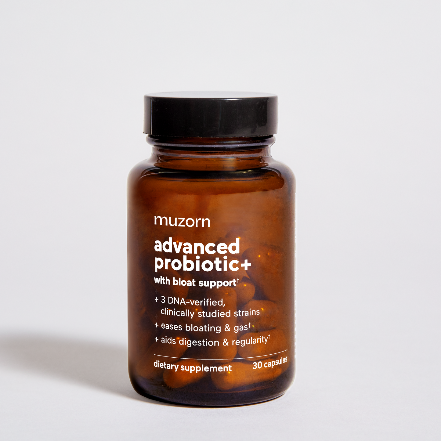 MUZORN advanced probiotic+ with bloat support