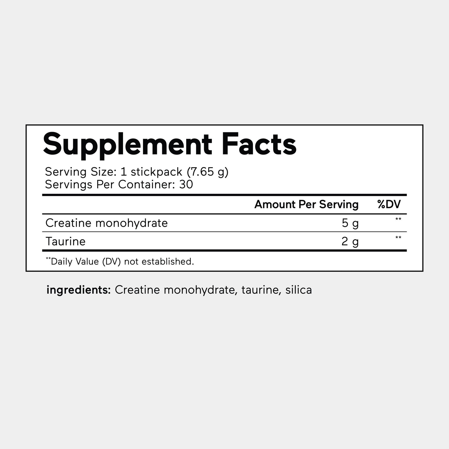 MUZORN creatine with taurine+ drink mixes