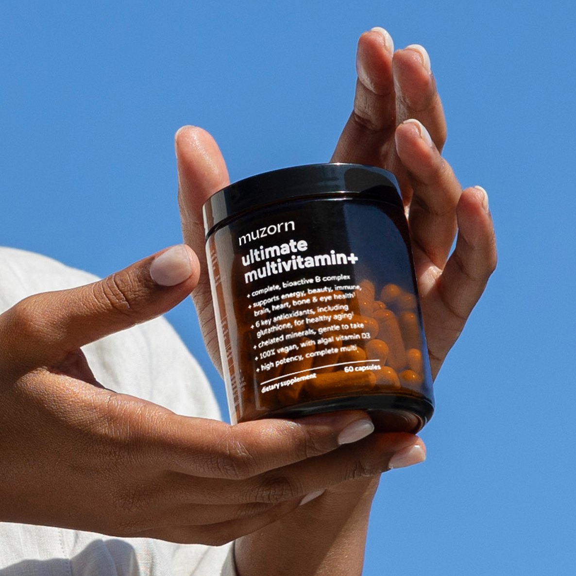 MUZORN ultimate multivitamin+ with hair growth, nails & skin support